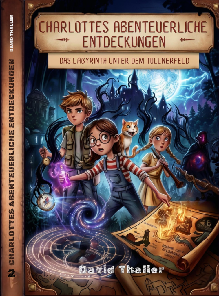 Band 2 Charlottes Abenteuerliche Entdeckungen ( Das Labyrinth unter dem Tullnerfeld)